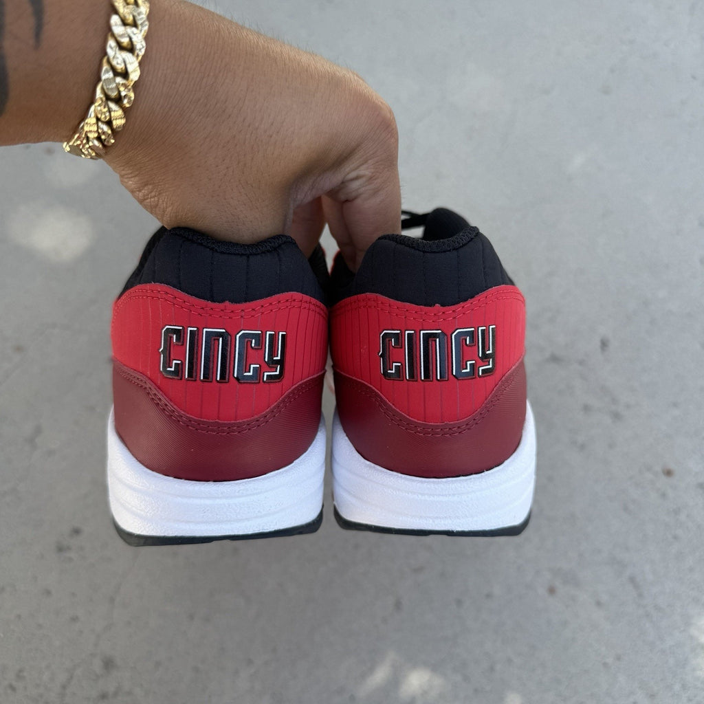 Size 8 - Nike Air Max 1 Reds City Connect