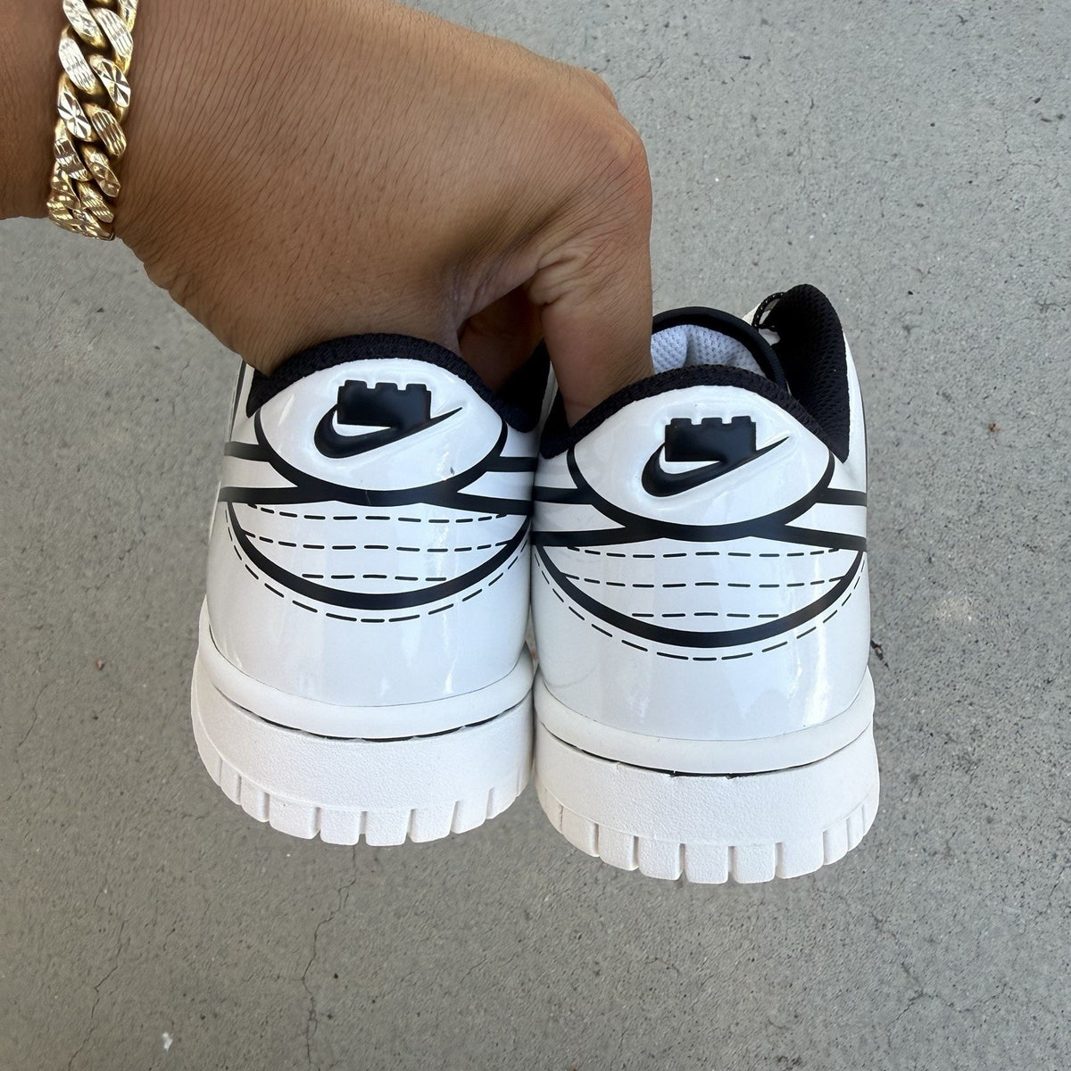 Size 2.5 - Nike Dunk Low LEGO Sail PS