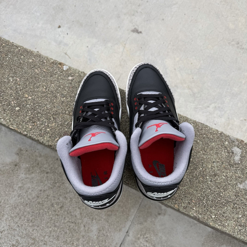 Size 9 - Air Jordan 3 Retro OG 2024 Black Cement