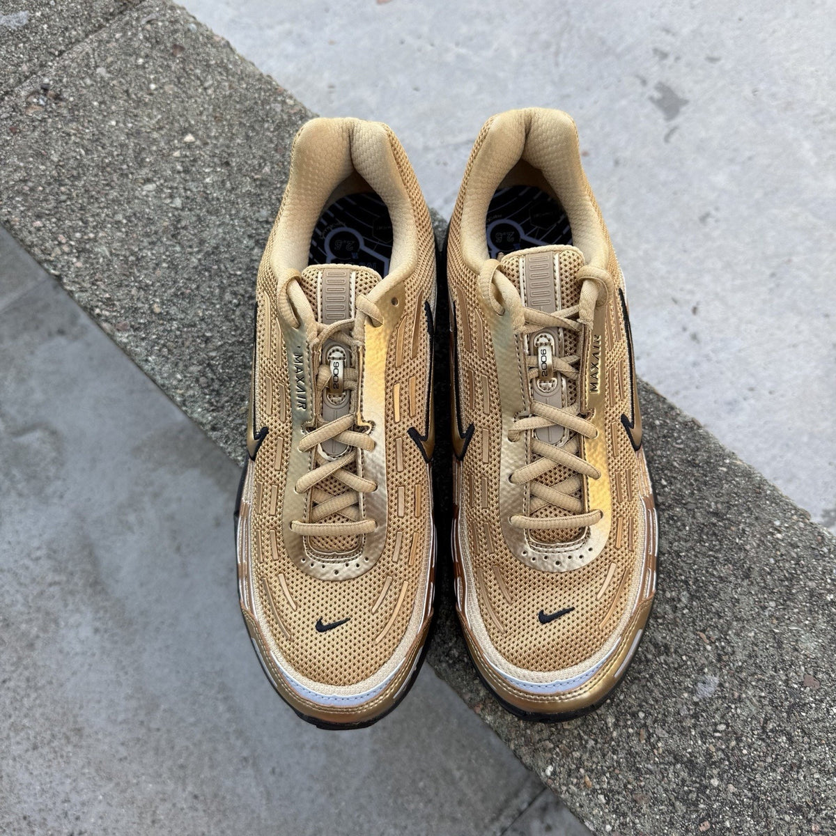 Size 8 - Nike Air Max TL 2.5 Metallic Gold
