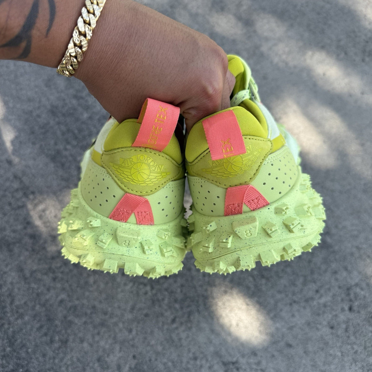Size 8.5 - Air Jordan 1 Element GORE-TEX Low Light Lemon Twist Life Lime