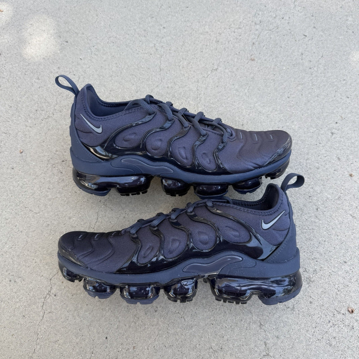 Size 9.5 - Nike Air VaporMax Plus Thunder Blue