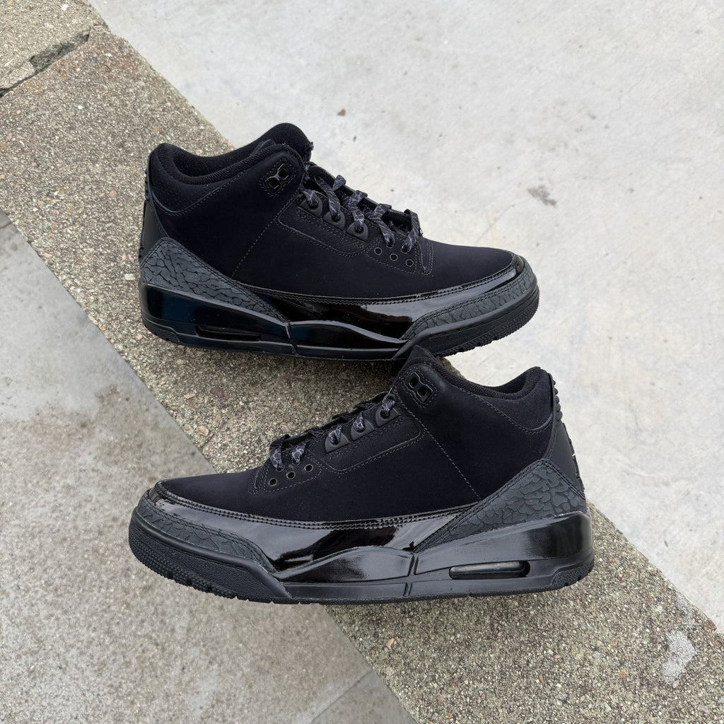 Size 9 - Air Jordan 3 Retro 2025 Black Cat