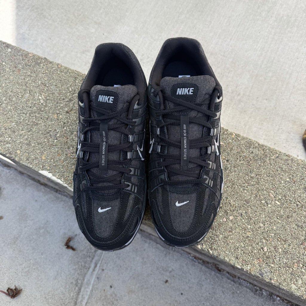 Size 7 - Nike P-6000 Black Anthracite Cool Grey