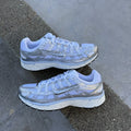 Size 5.5 - Nike P-6000 White Metallic Silver W