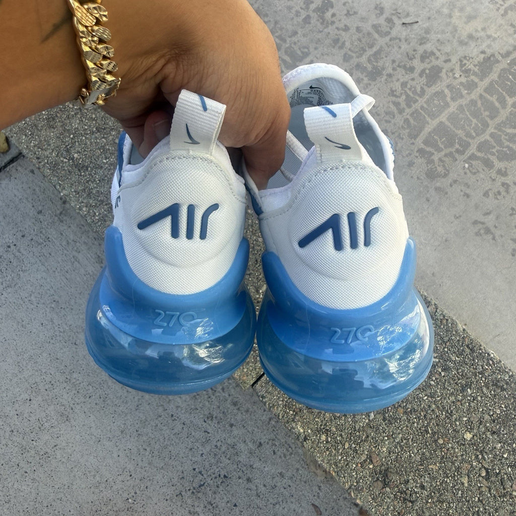 Size 6 - Nike Air Max 270 Off White Dutch Blue GS