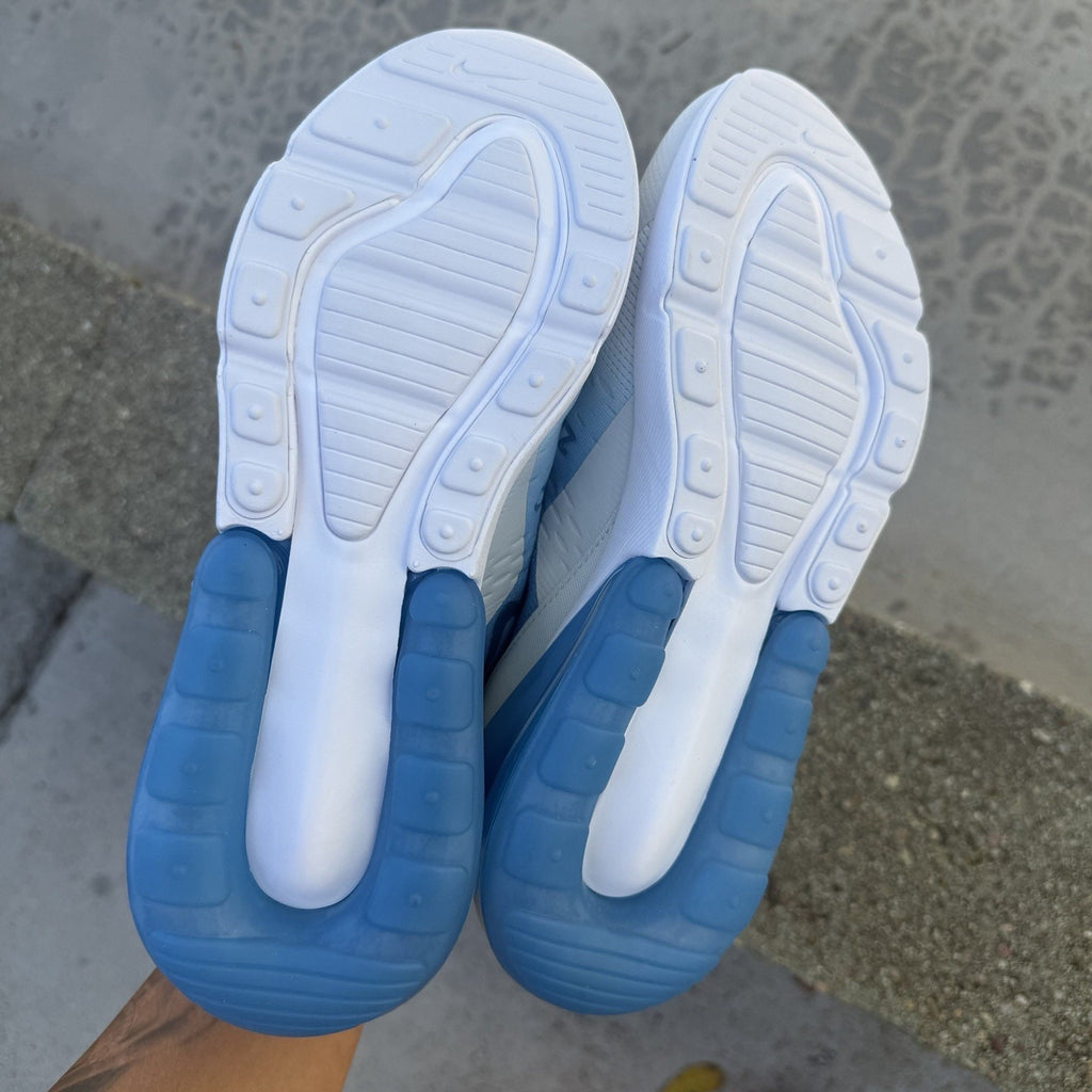 Size 6.5 - Nike Air Max 270 Off White Dutch Blue GS