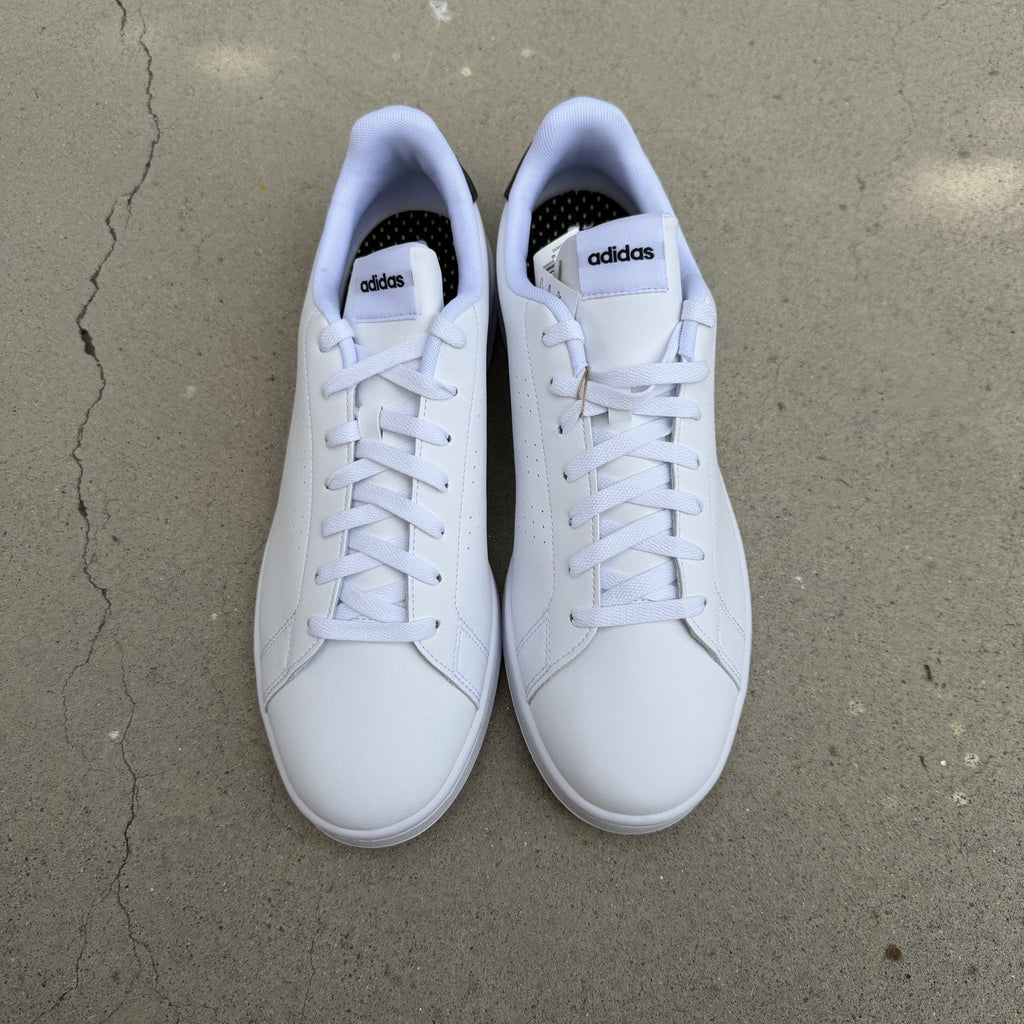 Size 12 - Adidas Advantage White Legend Ink