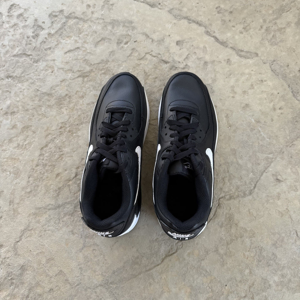 Size 6.5 - Nike Air Max 90 LTR Black White GS