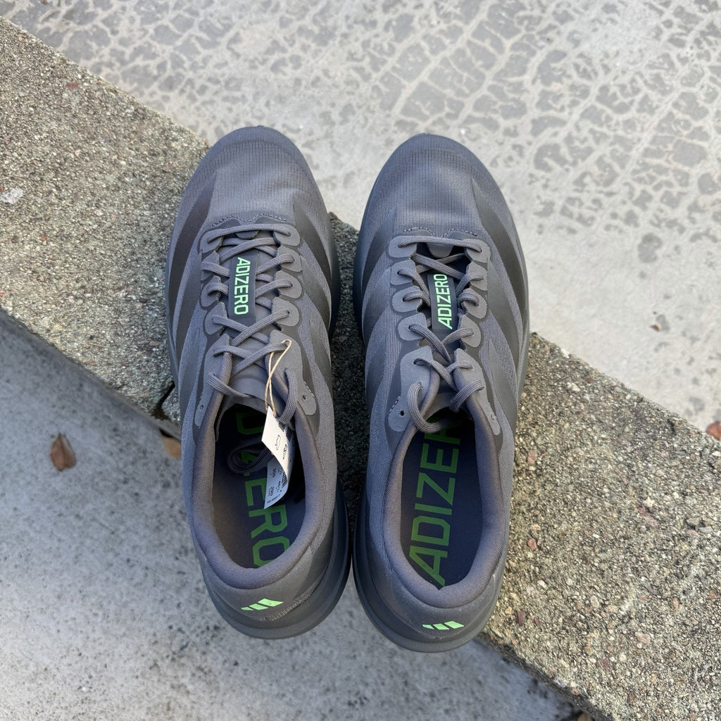 Size 12 - adidas Adizero Evo SL Black Lime Burst