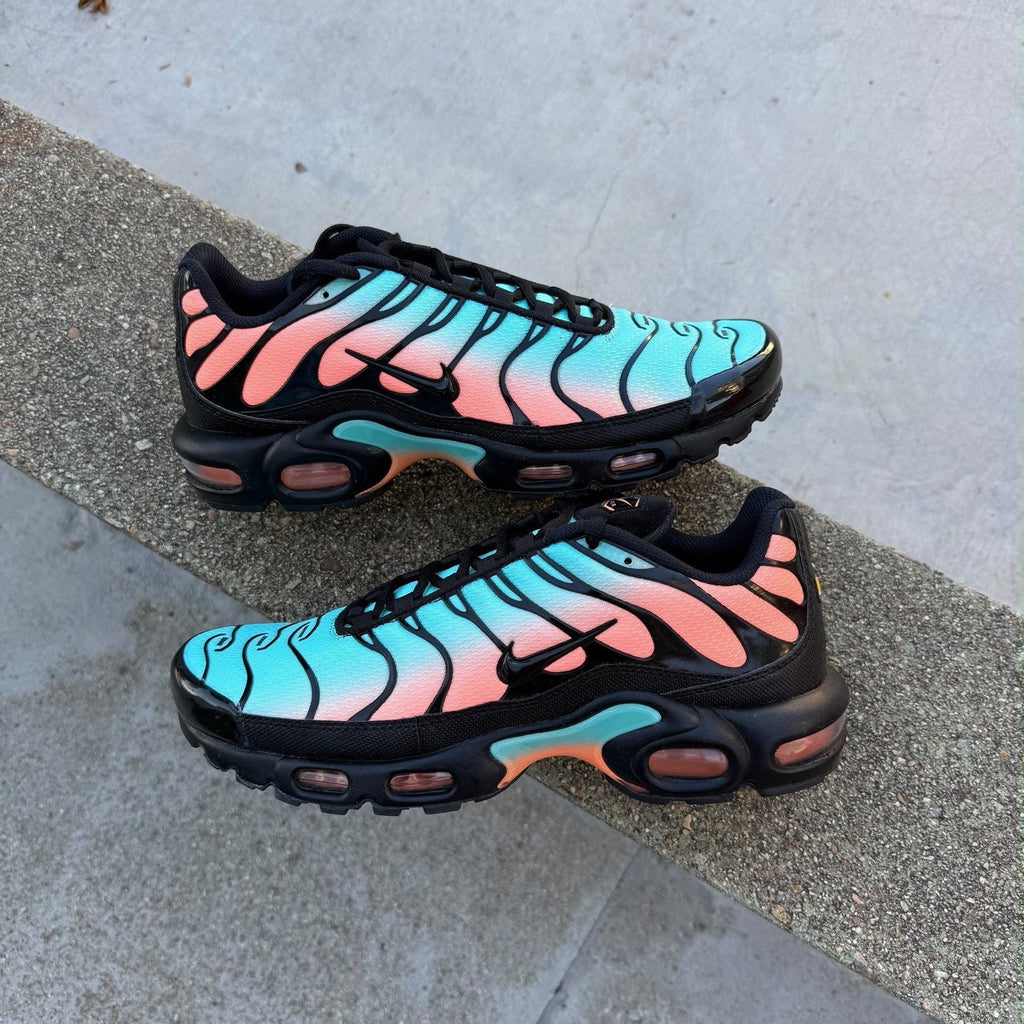 Size 11 - Nike Air Max Plus Aurora Green Orange Pulse