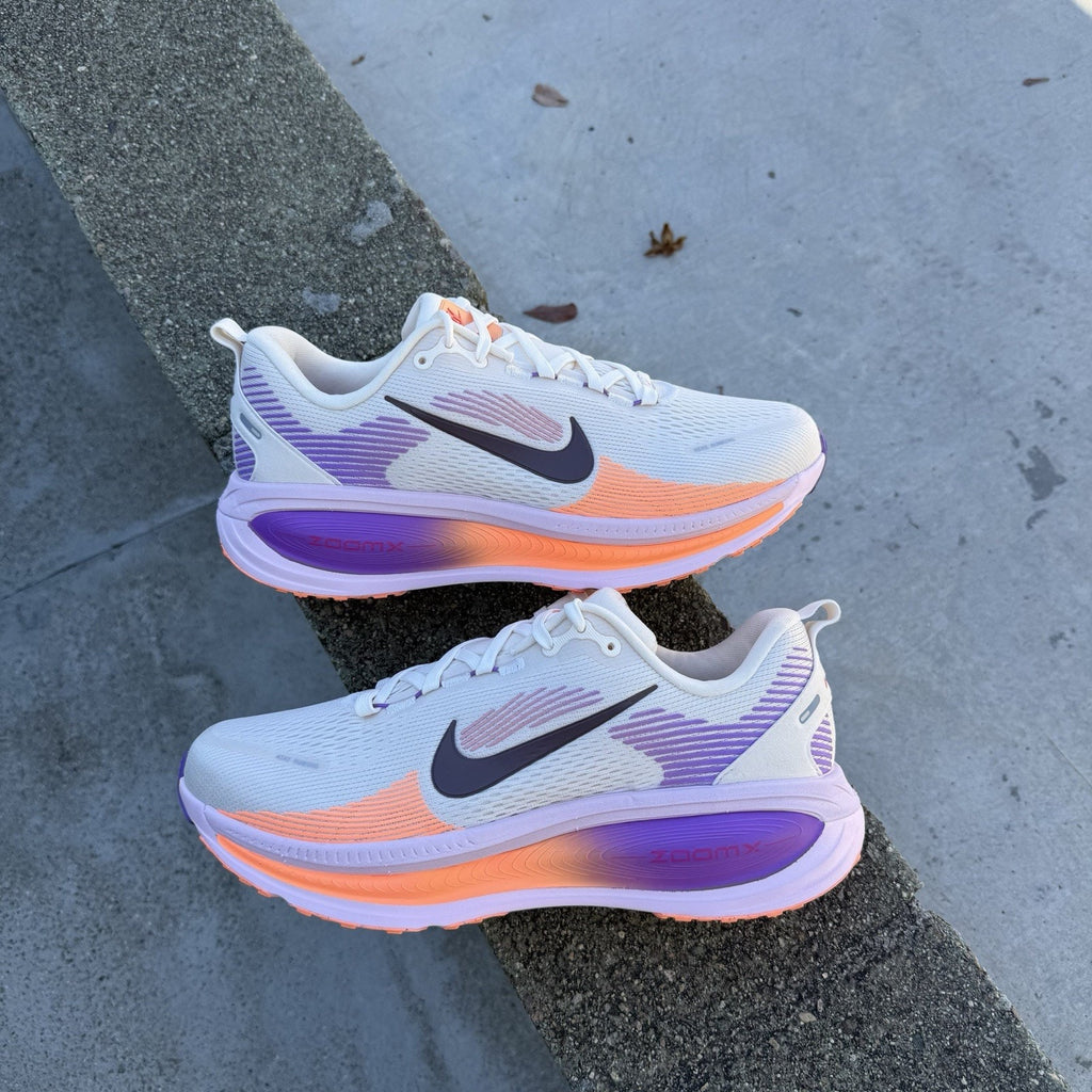 Size 11 - Nike Vomero 18 Road Wide Chalk Pink Foam Bright Violet W