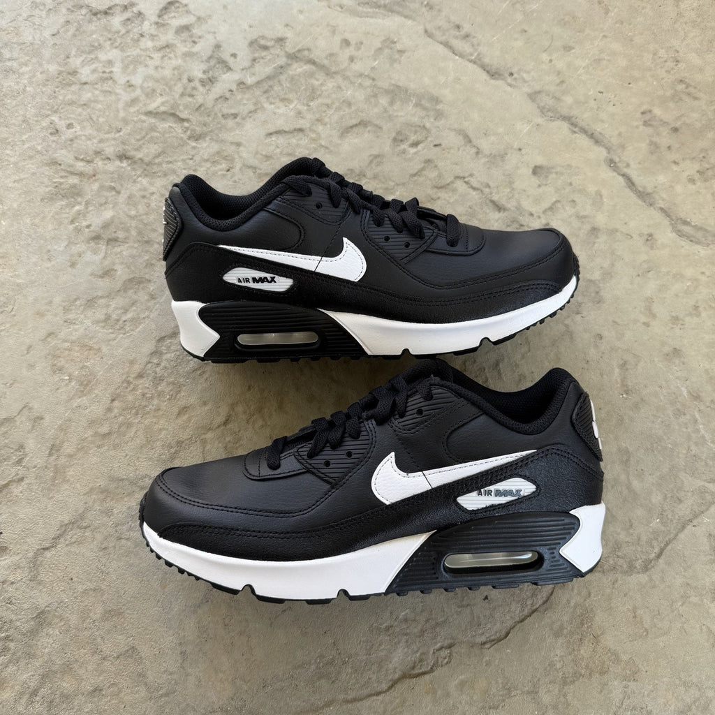 Size 6.5 - Nike Air Max 90 LTR Black White GS