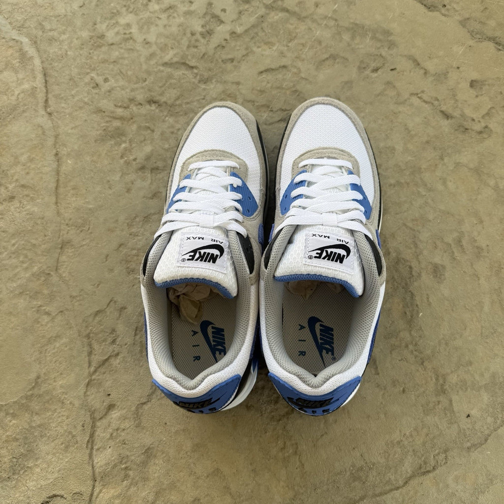 Size 10 - Nike Air Max 90 White Blue Crystal