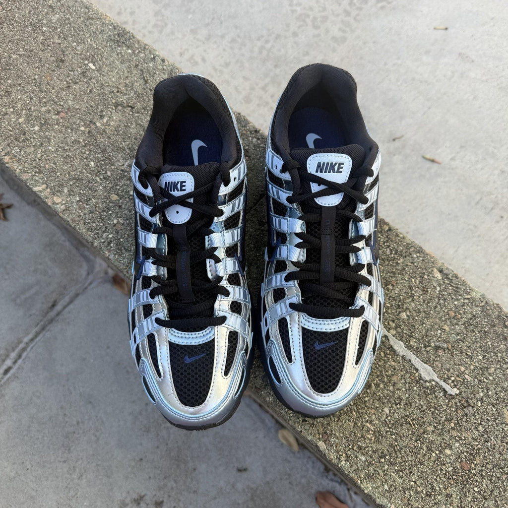 Size 8.5 - Nike P-6000 Black Hydrogen Blue Midnight Navy W