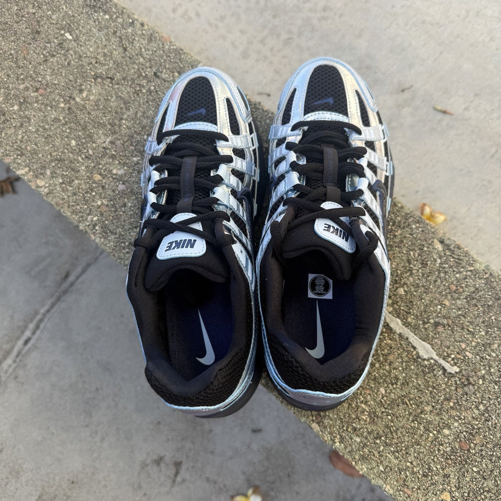 Size 8.5 - Nike P-6000 Black Hydrogen Blue Midnight Navy W