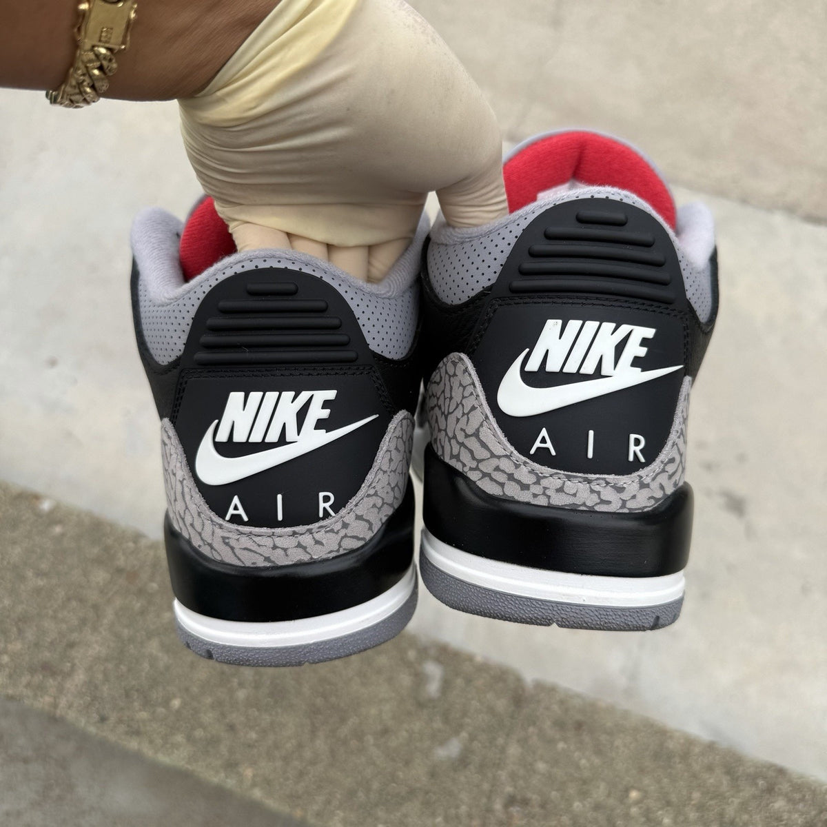 Size 9 - Air Jordan 3 Retro OG 2024 Black Cement