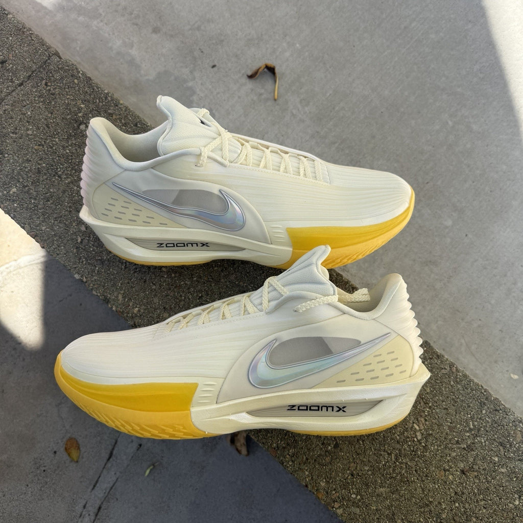 Size 11.5 - JuJu Watkins x Nike Air Zoom GT Cut 3 Turbo Coconut Milk