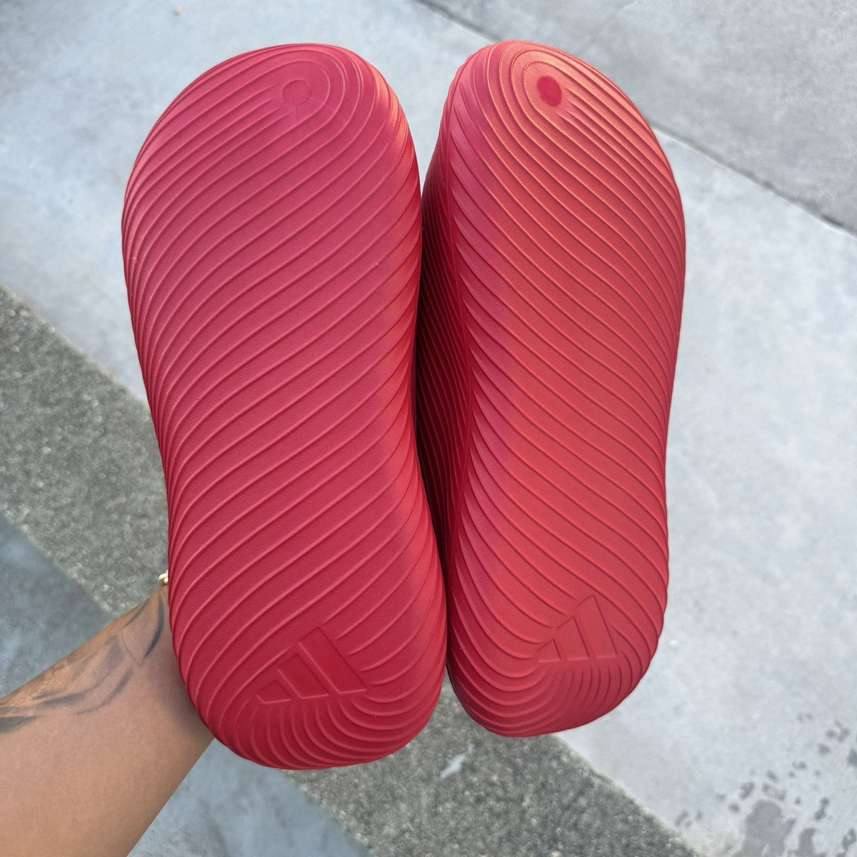 Size 11 - Adidas PureChill Slide Better Scarlet