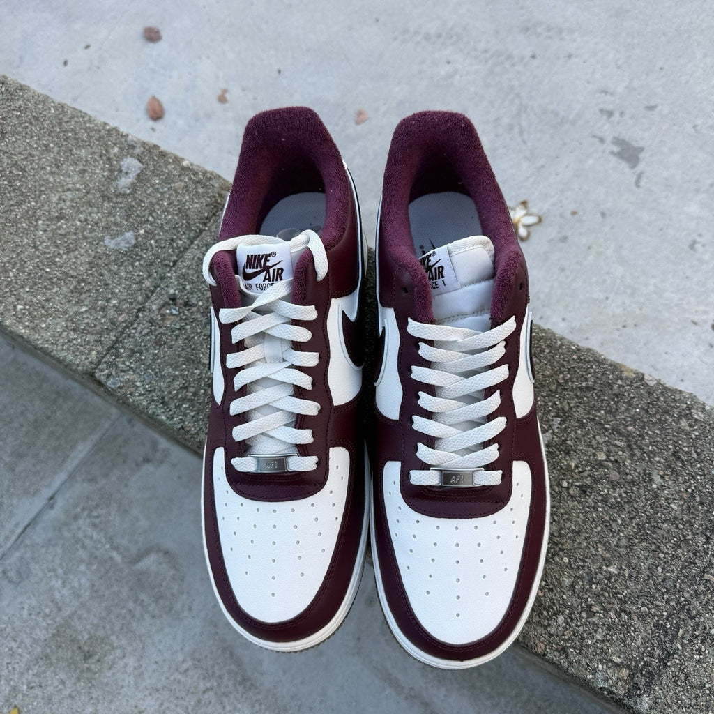 Size 13 - Nike Air Force 1 '07 LV8 College Pack - Night Maroon